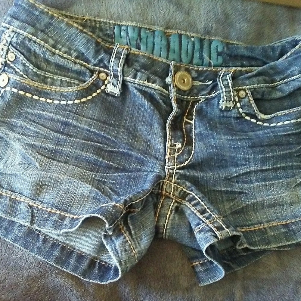 Hydraulic Jean shorts